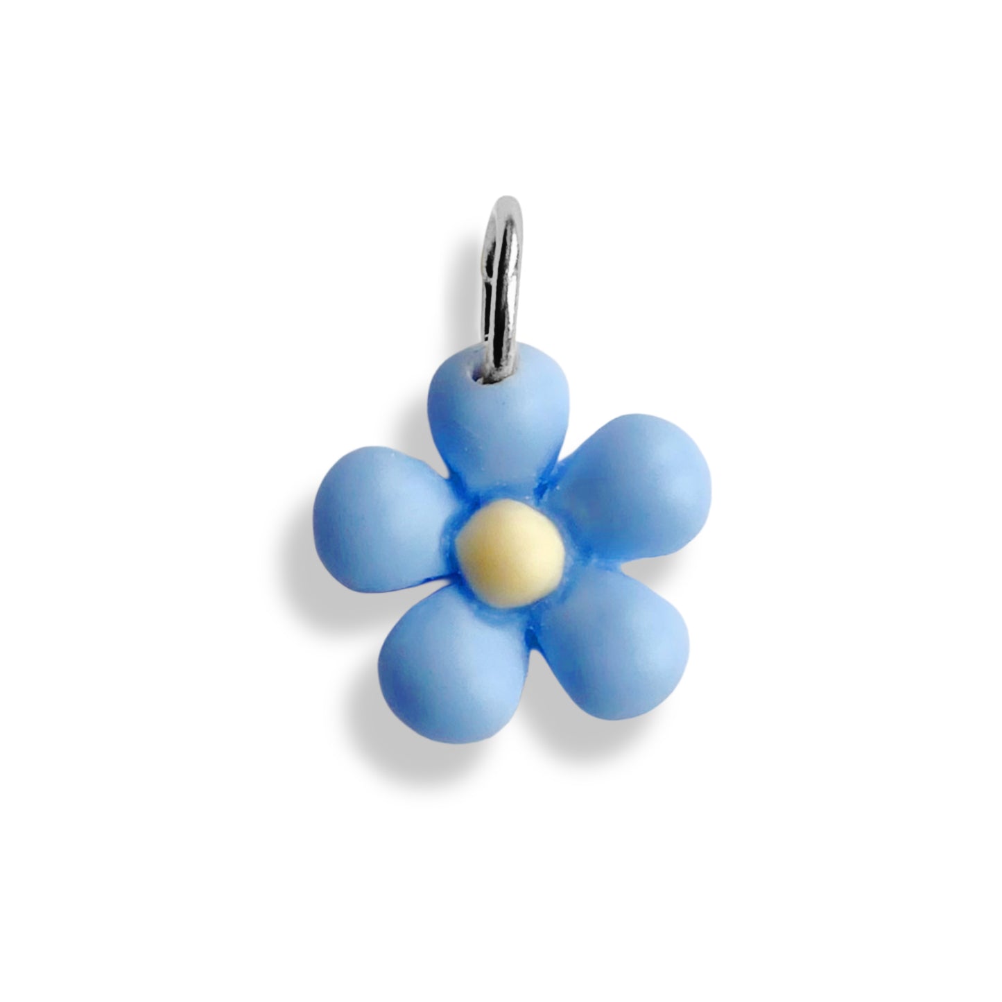 Mini fleur colorée - charm