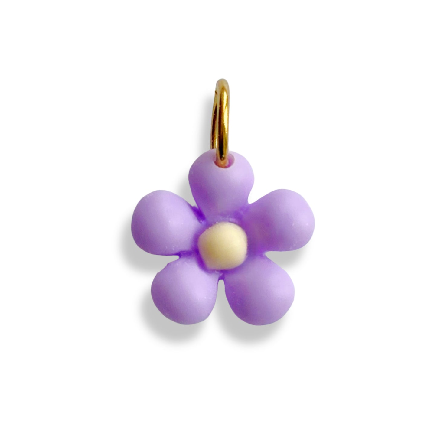 Mini fleur colorée - charm