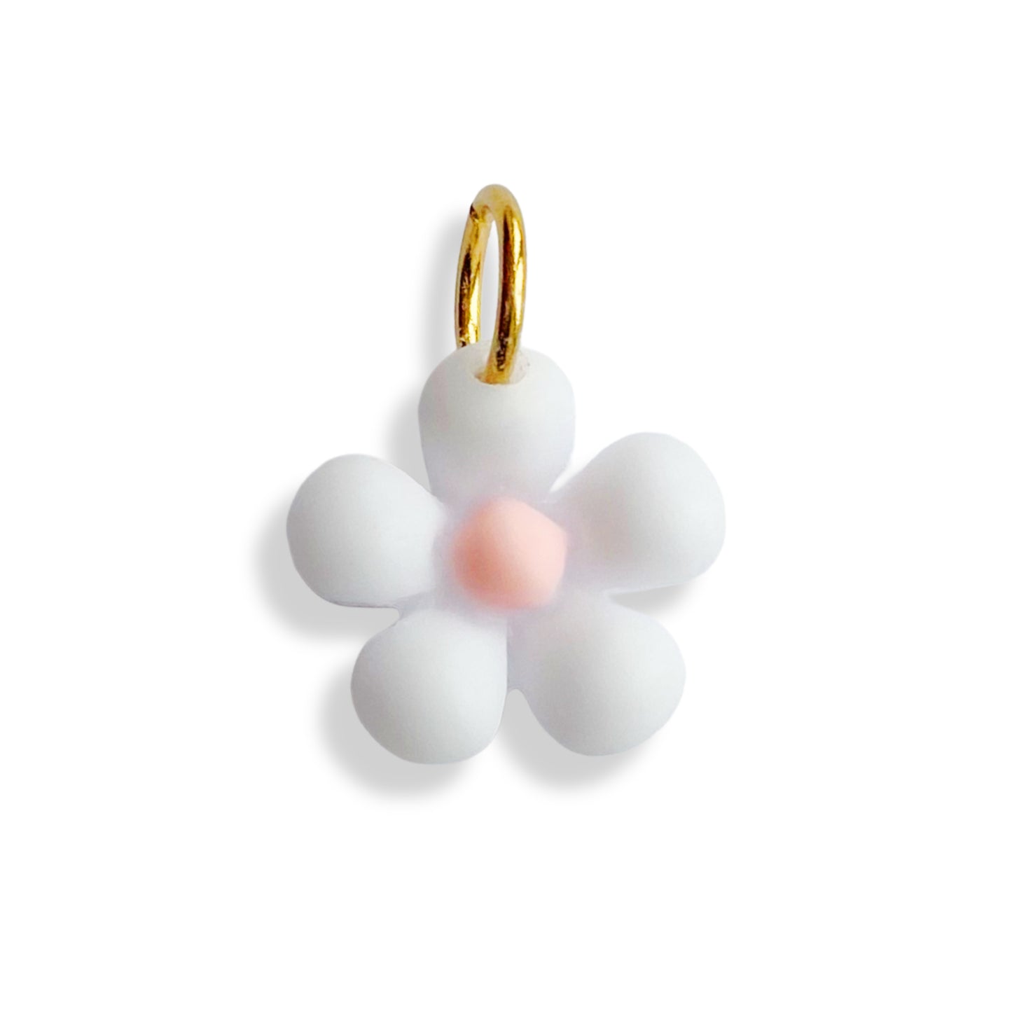 Mini fleur colorée - charm