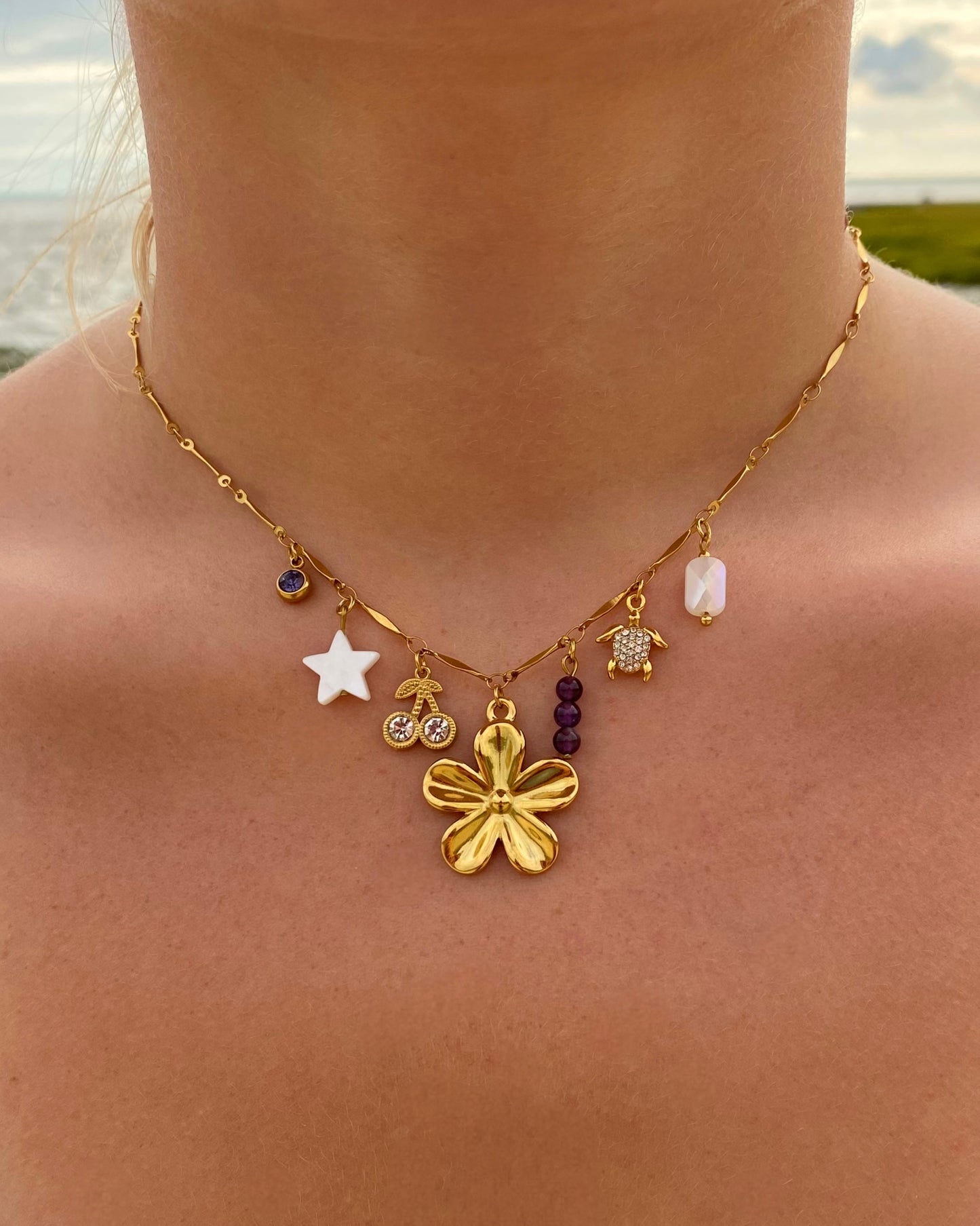 Mini tortue strass
