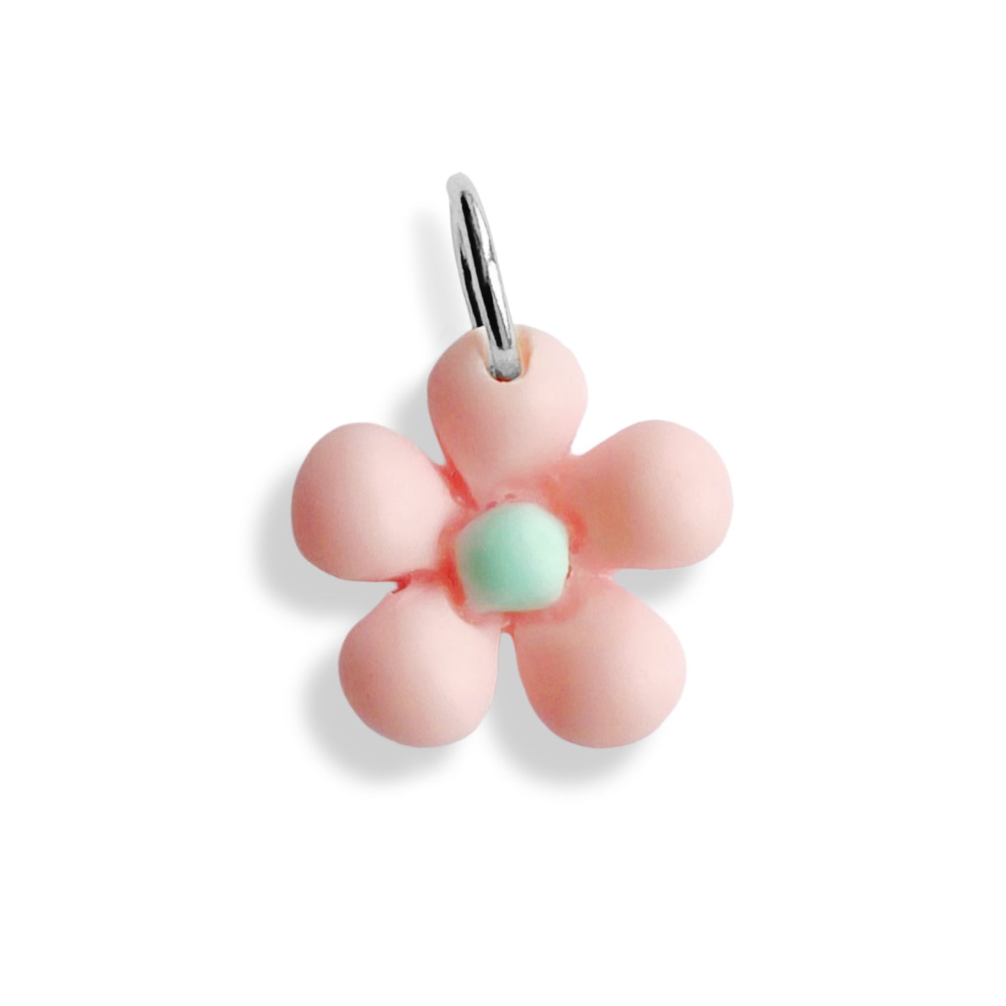 Mini fleur colorée - charm