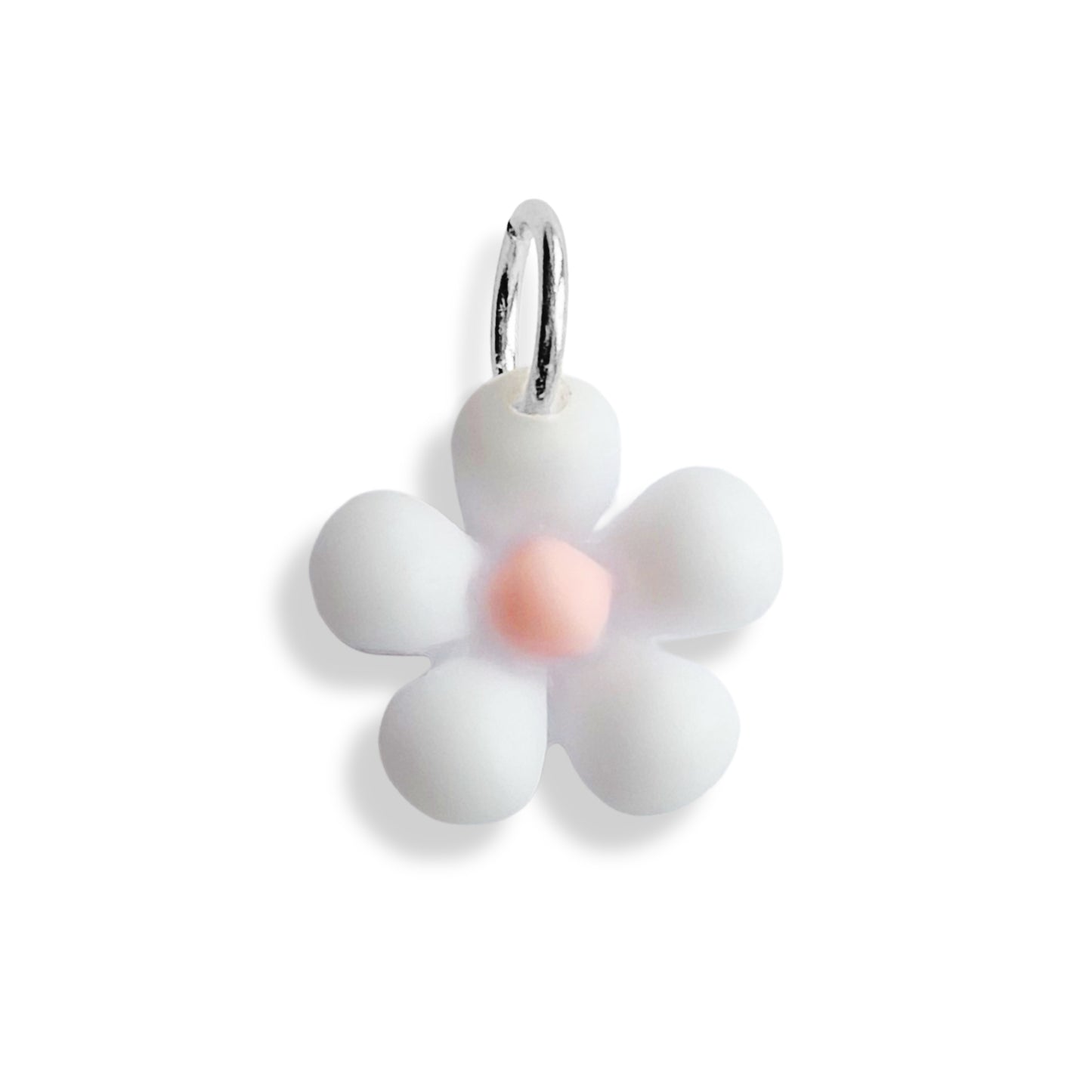 Mini fleur colorée - charm