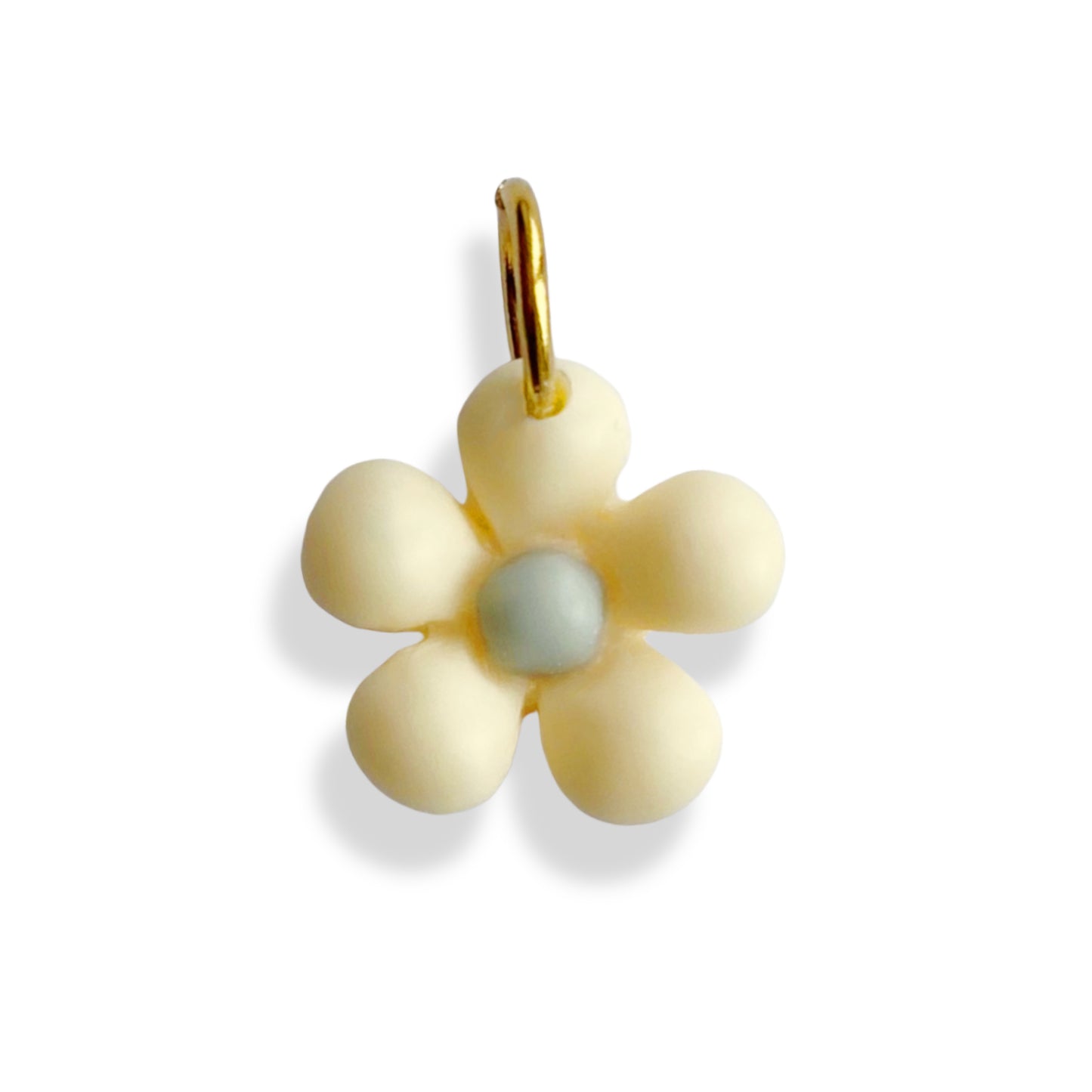 Mini fleur colorée - charm