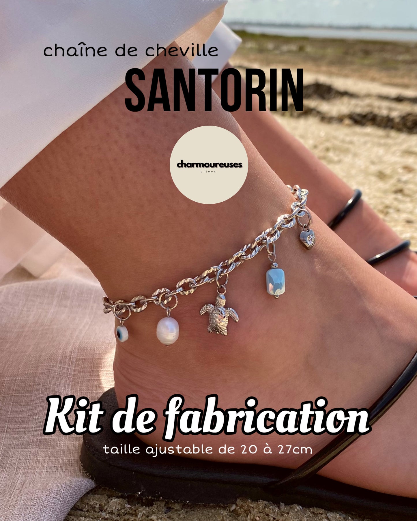 Kit de fabrication - chevillère « Santorin »
