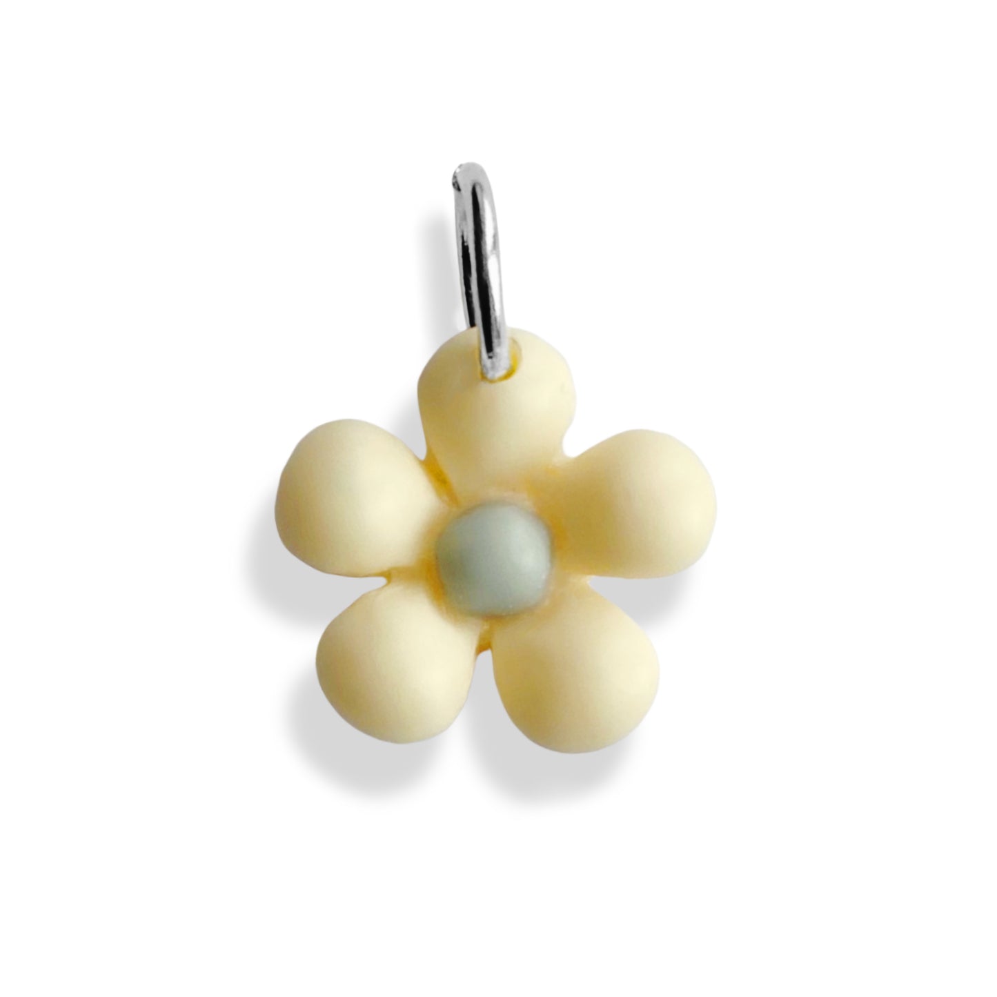 Mini fleur colorée - charm