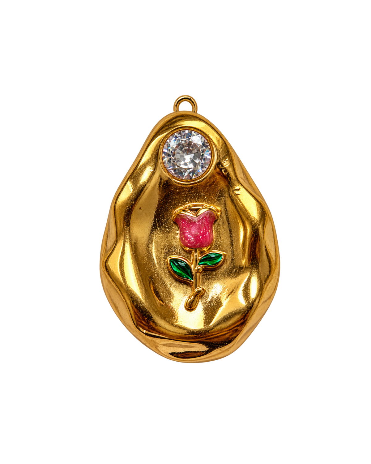Rose strass