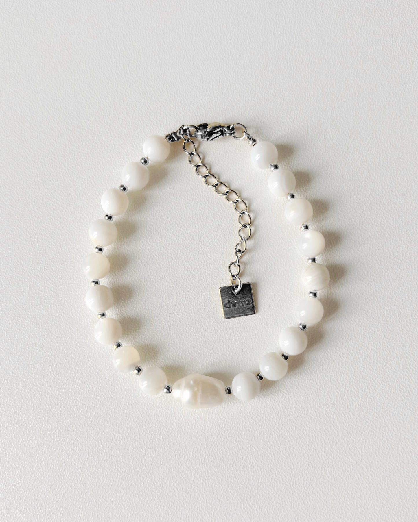 Bracelet de perles Eden - blanc