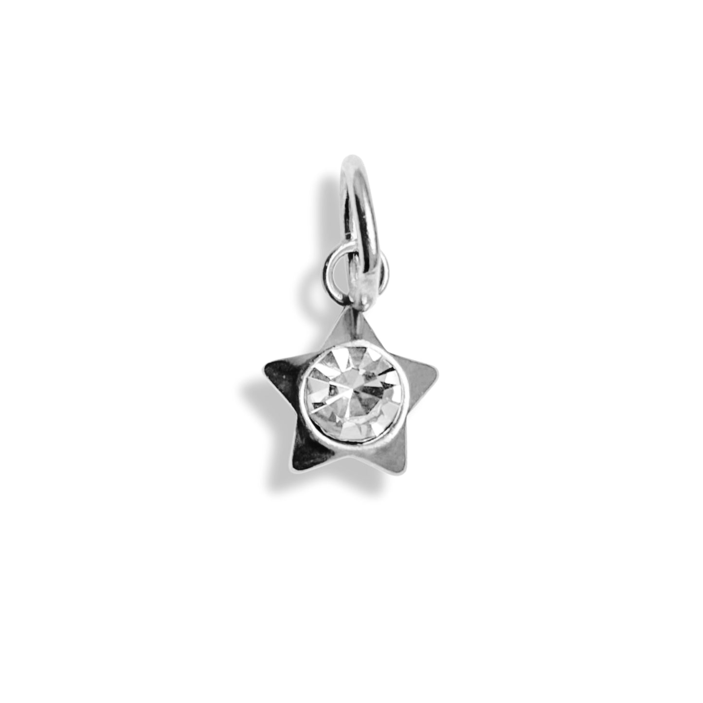 Mini étoile strass - charm