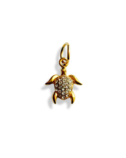 Mini tortue strass