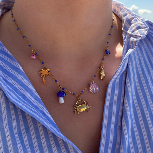 Plage - collier charms