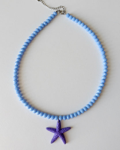 Collier Joline - Ciel/Violet