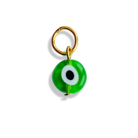 Œil protecteur vert - charm