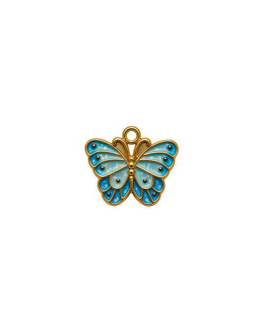 Mini papillon bleu