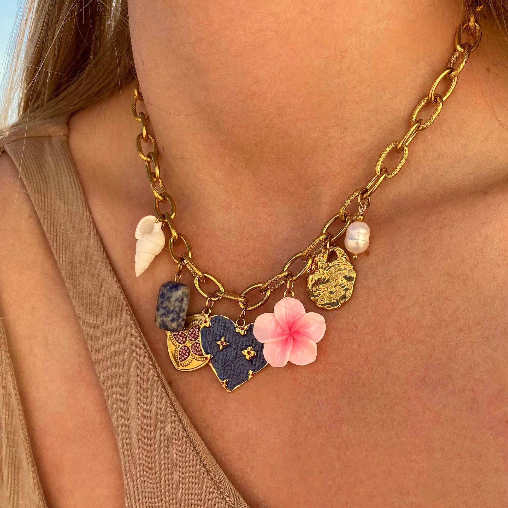 Kit de fabrication - collier « Sweet Summer »