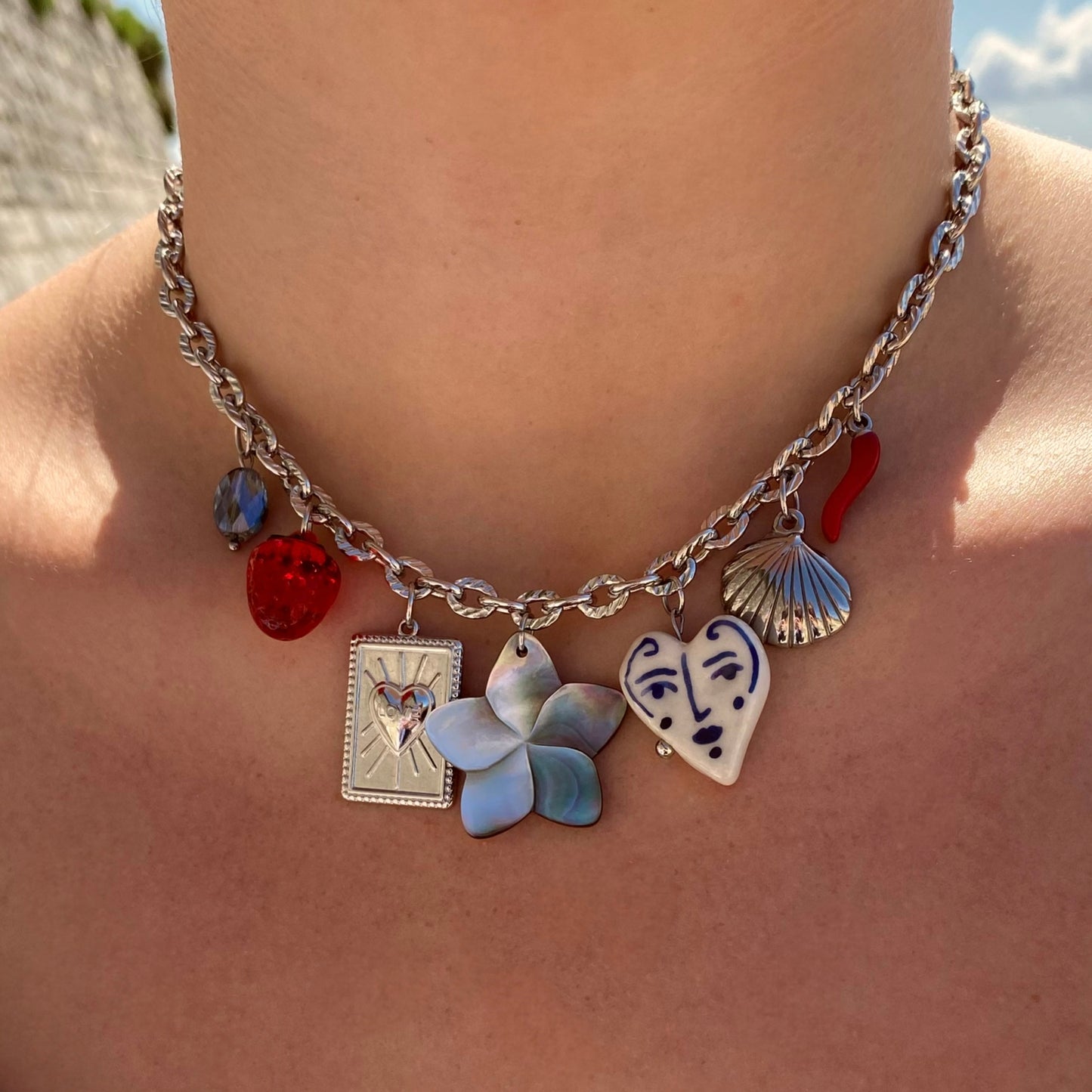 Mariane - collier charms