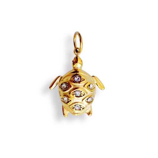 Tortue strass