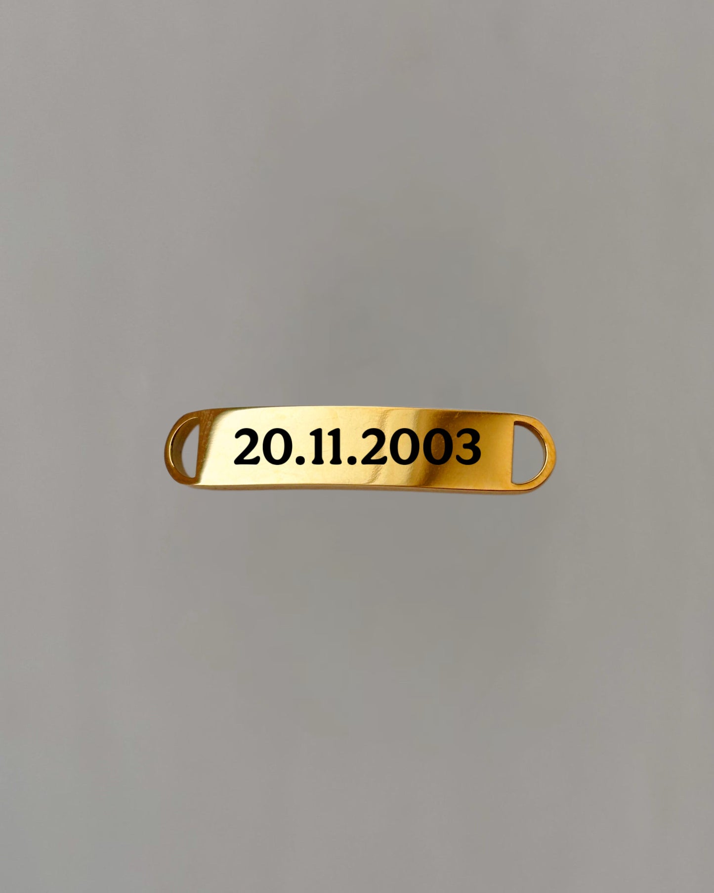 Gourmette - gravure personnalisée