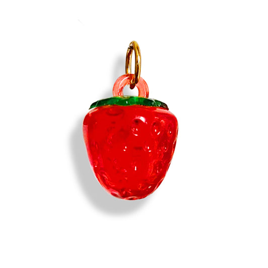 Fraise rouge - charm
