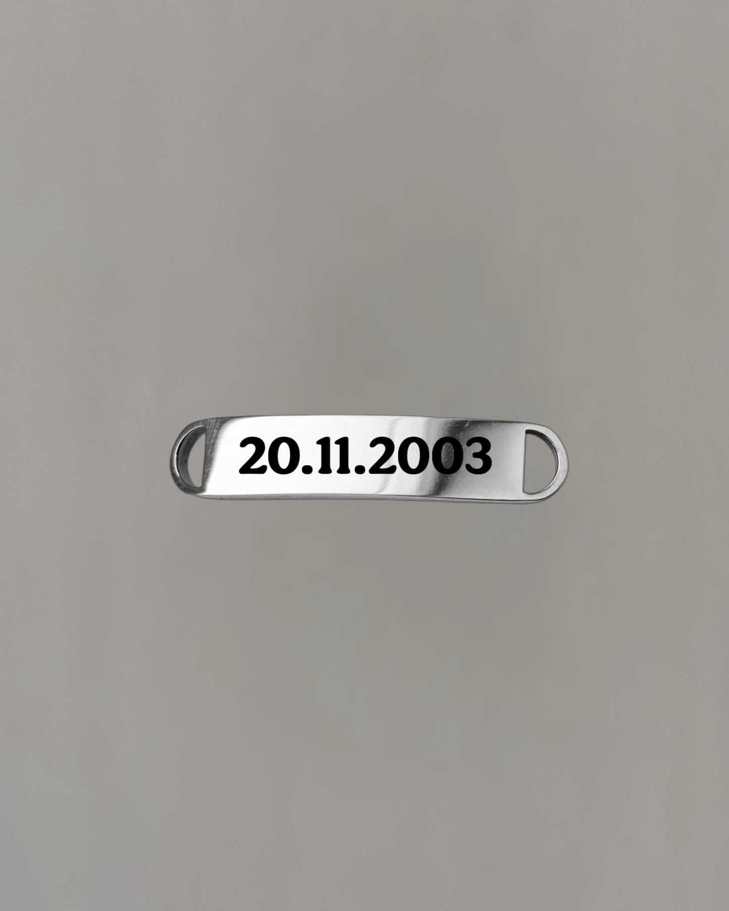 Gourmette - gravure personnalisée