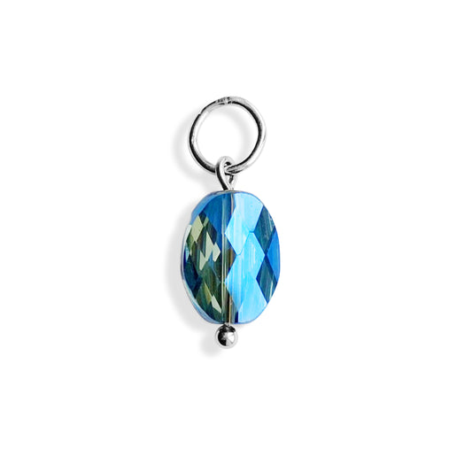 Ovale bleu - charm