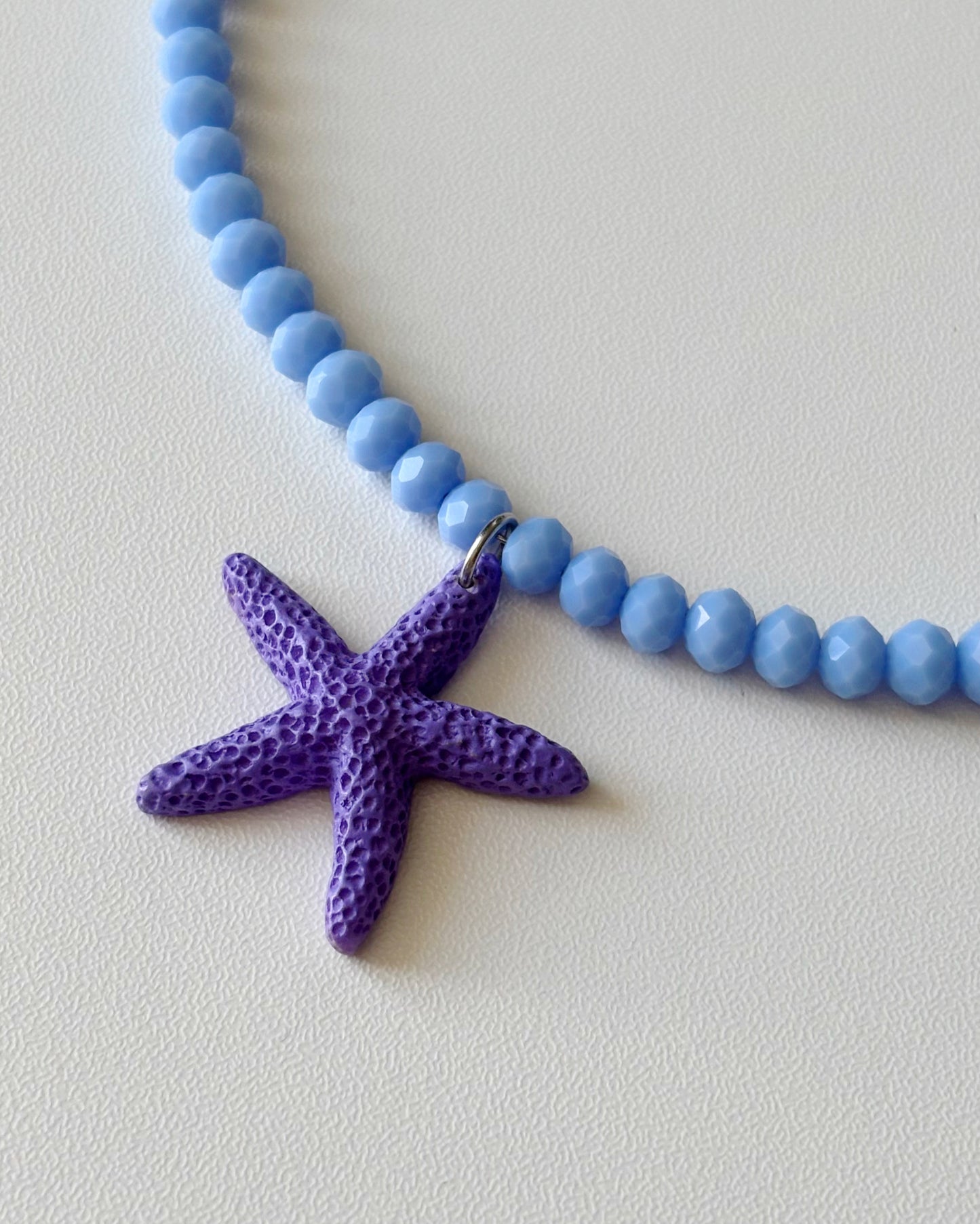Collier Joline - Ciel/Violet