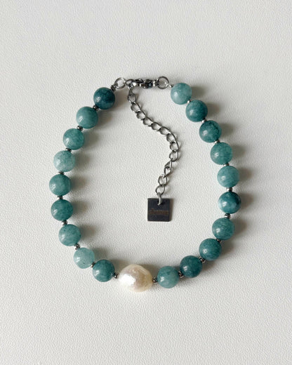 Bracelet de perles Eden - turquoise