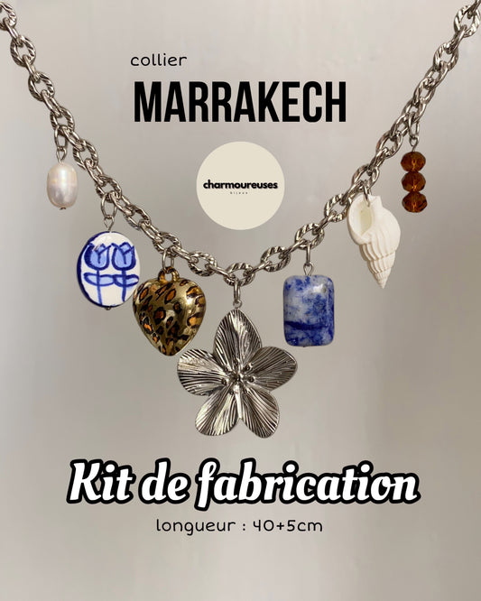 Kit de fabrication - collier « Marrakech »