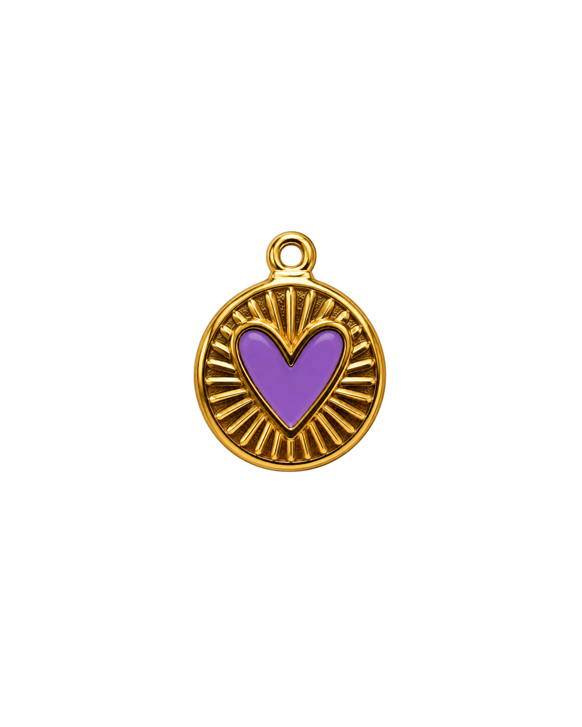Cœur violet
