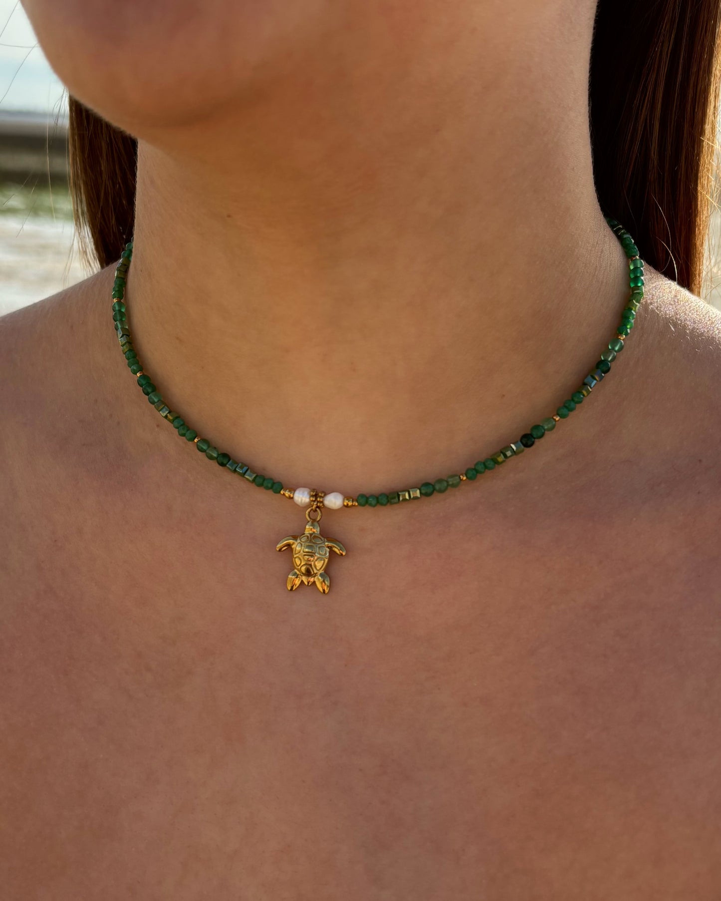 Collier de perles Tortue