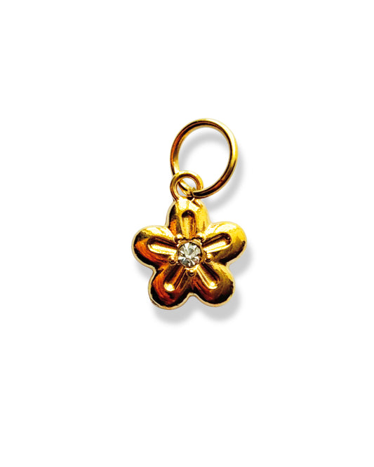 Mini fleur strass