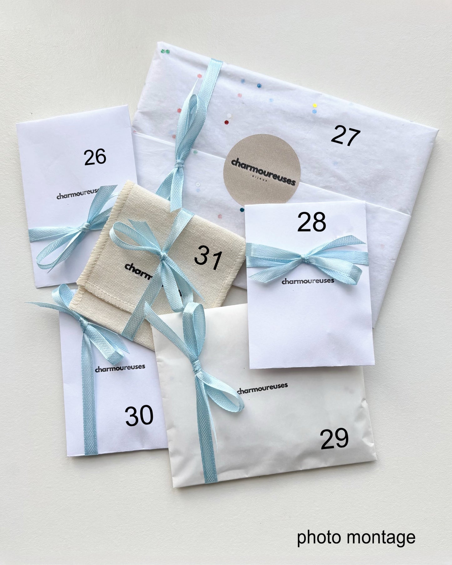 Calendrier de l’après « Couleurs hivernales » doré