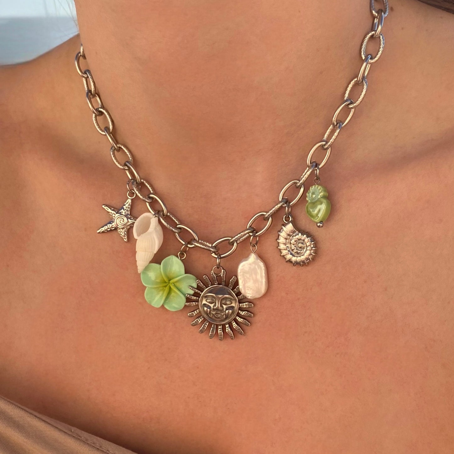 Kit de fabrication - collier « Green Lover »