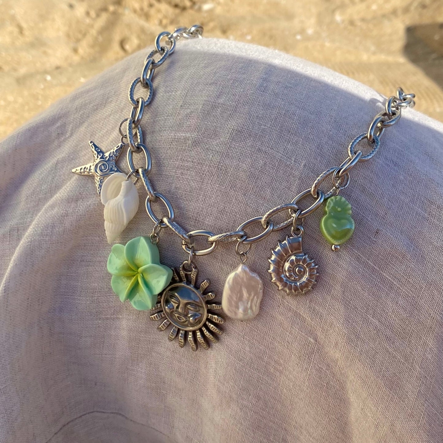 Kit de fabrication - collier « Green Lover »
