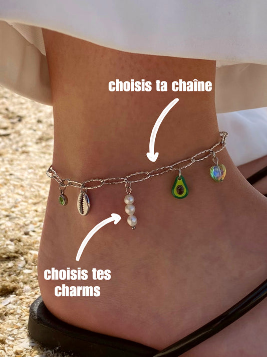 Chaîne de cheville personnalisable