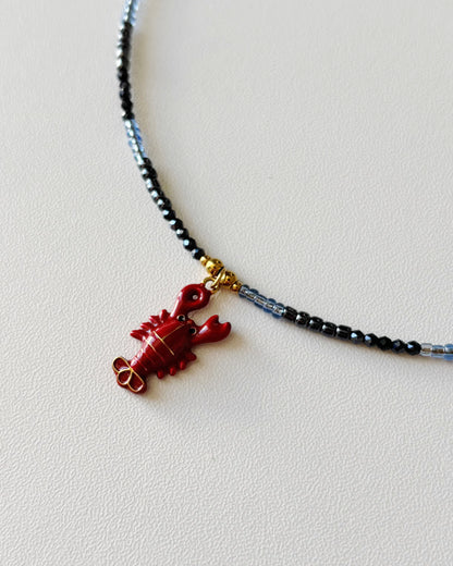 Collier de perles Homard