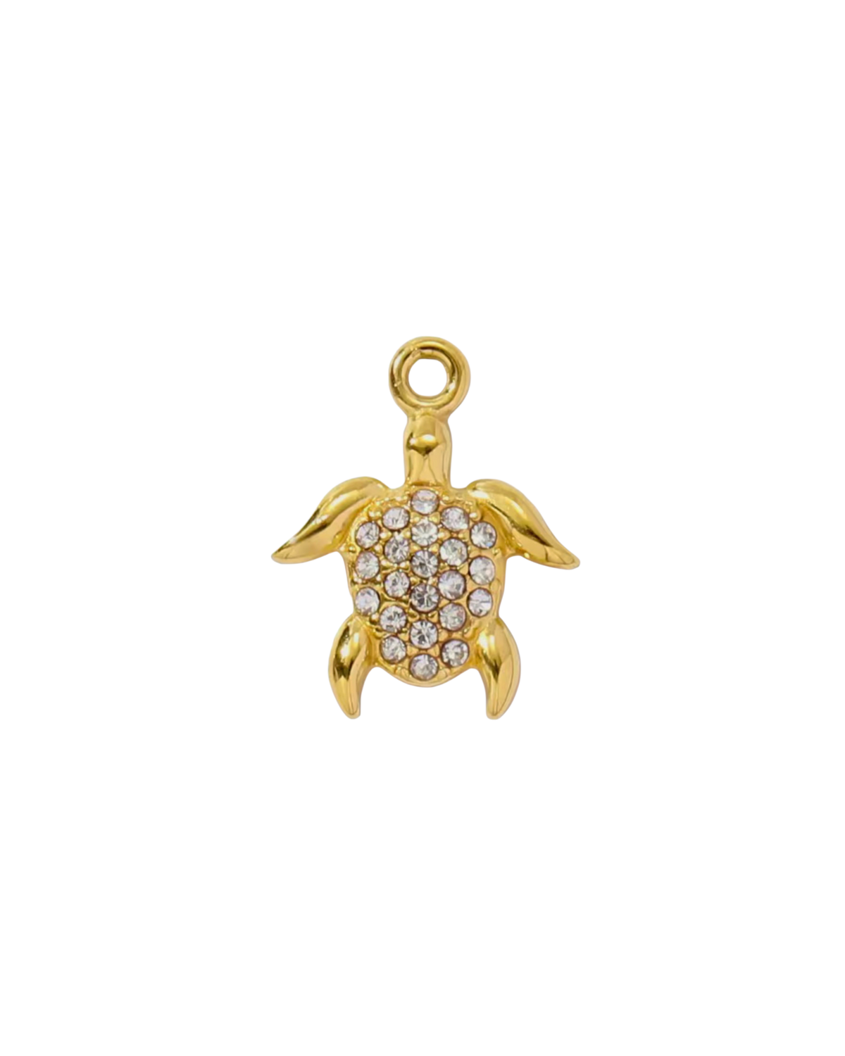 Mini tortue strass