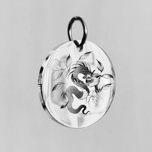 Grand rond - gravure personnalisée