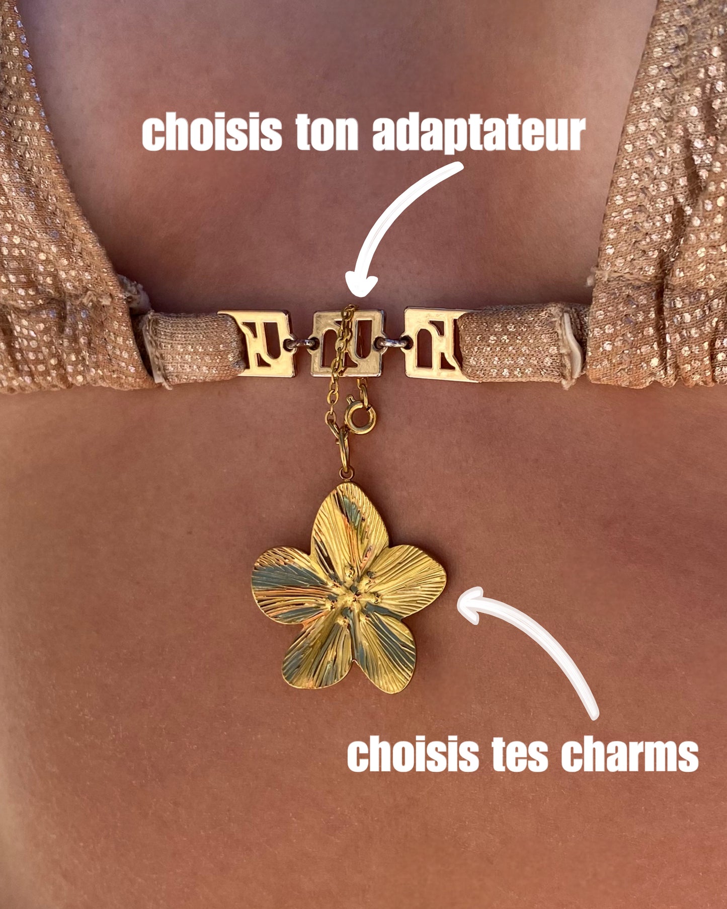 Adaptateur charms personnalisable