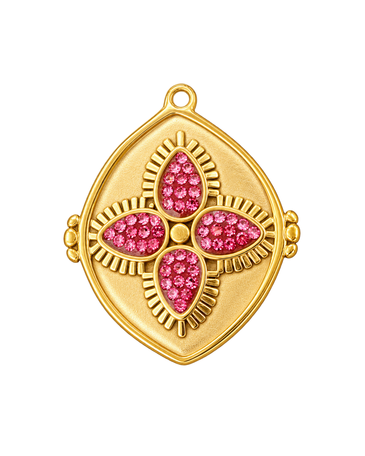 Losange fleuri