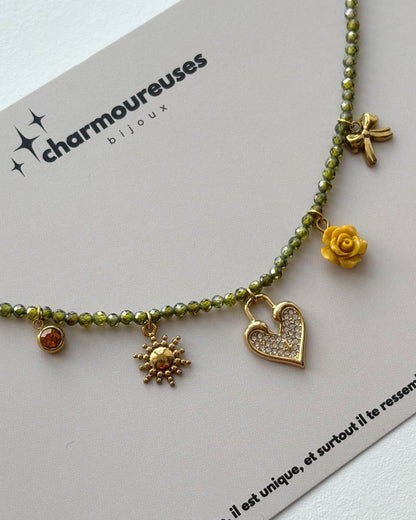 Collier charms mystère